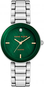 fashion наручные  женские часы Anne Klein 1363GNSV. Коллекция Diamond