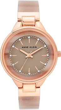fashion наручные  женские часы Anne Klein 1408TNRG. Коллекция Plastic