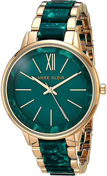 fashion наручные  женские часы Anne Klein 1412GNGB. Коллекция Plastic