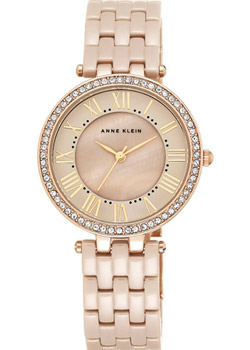 fashion наручные  женские часы Anne Klein 2130TNGB. Коллекция Ceramics