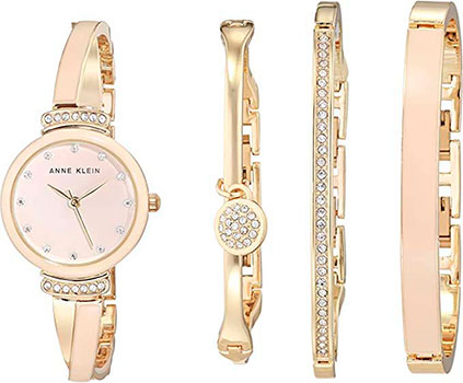 fashion наручные  женские часы Anne Klein 2716BHST. Коллекция Box Set