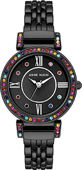fashion наручные  женские часы Anne Klein 2929RBBK. Коллекция Crystal
