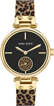 fashion наручные  женские часы Anne Klein 3000LEGB. Коллекция Crystal