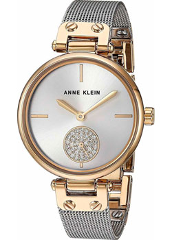 fashion наручные  женские часы Anne Klein 3001SVTT. Коллекция Crystal