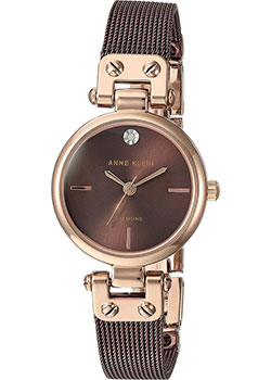 fashion наручные  женские часы Anne Klein 3003RGBN. Коллекция Diamond