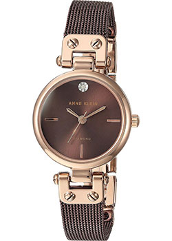 fashion наручные  женские часы Anne Klein 3003RGBN. Коллекция Diamond   