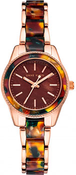 fashion наручные  женские часы Anne Klein 3212RGBN. Коллекция Plastic