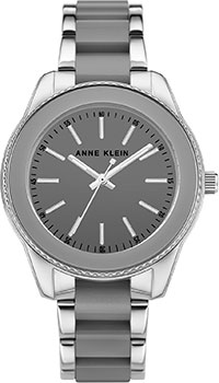 fashion наручные  женские часы Anne Klein 3215GYSV. Коллекция Plastic