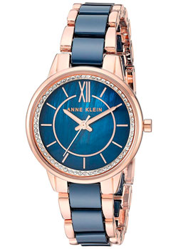fashion наручные  женские часы Anne Klein 3344NVRG. Коллекция Ceramics