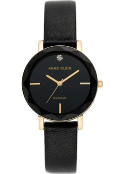 fashion наручные  женские часы Anne Klein 3434BKBK. Коллекция Diamond