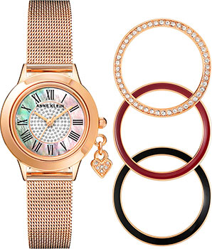 fashion наручные  женские часы Anne Klein 3500RGST. Коллекция Box Set