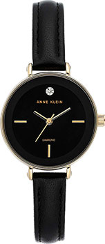 fashion наручные  женские часы Anne Klein 3508BKBK. Коллекция Diamond