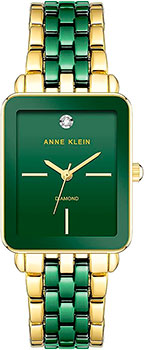 fashion наручные  женские часы Anne Klein 3668GNGB. Коллекция Diamond