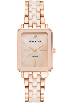 fashion наручные  женские часы Anne Klein 3668LPRG. Коллекция Diamond