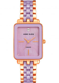 fashion наручные  женские часы Anne Klein 3668LVRG. Коллекция Diamond