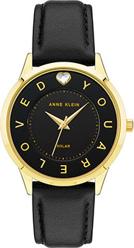 fashion наручные  женские часы Anne Klein 3868GPBK. Коллекция Considered