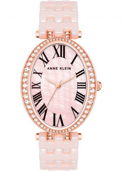 fashion наручные  женские часы Anne Klein 3900RGLP. Коллекция Ceramic   