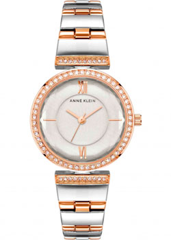 fashion наручные  женские часы Anne Klein 3903SVRT. Коллекция Crystal