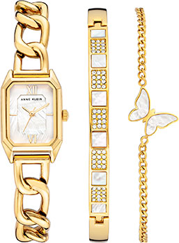 fashion наручные  женские часы Anne Klein 3942GBST. Коллекция Box Set