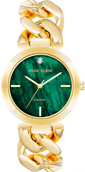 fashion наручные  женские часы Anne Klein 4000GMGB. Коллекция Diamond