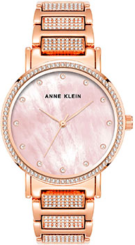 fashion наручные  женские часы Anne Klein 4004BMRG. Коллекция Crystal
