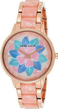 fashion наручные  женские часы Anne Klein 4006PKRG. Коллекция Plastic