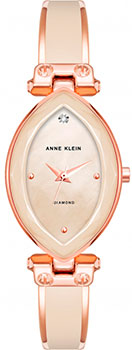fashion наручные  женские часы Anne Klein 4018BHRG. Коллекция Diamond