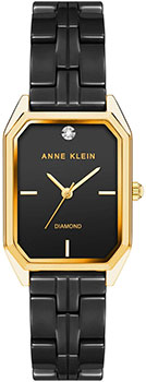 fashion наручные  женские часы Anne Klein 4034GPBK. Коллекция Diamond