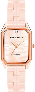fashion наручные  женские часы Anne Klein 4034RGLP. Коллекция Diamond