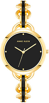 fashion наручные  женские часы Anne Klein 4092BKGB. Коллекция Metals