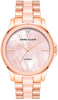 fashion наручные  женские часы Anne Klein 4120BHRG. Коллекция Diamond