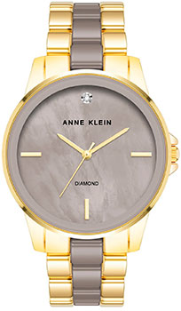 fashion наручные  женские часы Anne Klein 4120TPGB. Коллекция Diamond