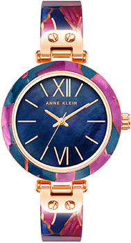 fashion наручные  женские часы Anne Klein 9652NMNV. Коллекция Plastic