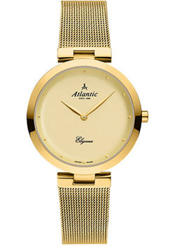 Швейцарские наручные  женские часы Atlantic 29036.45.31MB. Коллекция Elegance