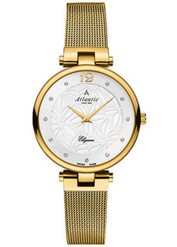 Швейцарские наручные  женские часы Atlantic 29037.45.21MB. Коллекция Elegance