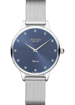 Швейцарские наручные  женские часы Atlantic 29038.41.57MB. Коллекция Elegance