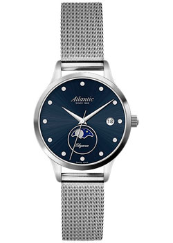 Швейцарские наручные  женские часы Atlantic 29040.41.57MB. Коллекция Elegance