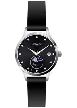 Швейцарские наручные  женские часы Atlantic 29040.41.67L. Коллекция Elegance