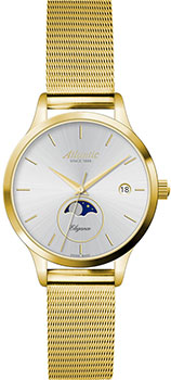 Швейцарские наручные  женские часы Atlantic 29040.45.21МВ. Коллекция Elegance