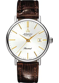 Швейцарские наручные  мужские часы Atlantic 50351.41.21G. Коллекция Seacrest