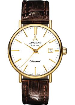 Швейцарские наручные  мужские часы Atlantic 50751.45.11. Коллекция Seacrest