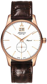 Швейцарские наручные мужские часы Atlantic 56350.44.21. Коллекция Seaport