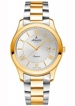 Швейцарские наручные  мужские часы Atlantic 60335.43.28G. Коллекция Seapair
