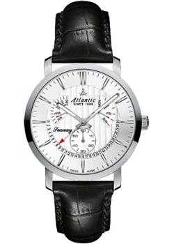 Швейцарские наручные  мужские часы Atlantic 63560.41.21. Коллекция Seaway