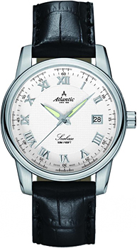 Швейцарские наручные  мужские часы Atlantic 64350.41.28. Коллекция Seabase