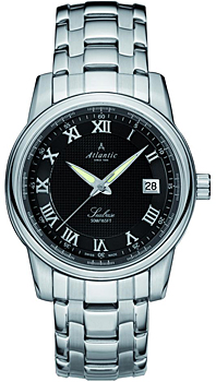 Швейцарские наручные  мужские часы Atlantic 64355.41.68. Коллекция Seabase