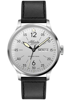 Швейцарские наручные  мужские часы Atlantic 68351.41.25. Коллекция Speedway Royal