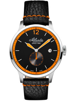 Швейцарские наручные  мужские часы Atlantic 68353.41.62O. Коллекция Speedway Royal