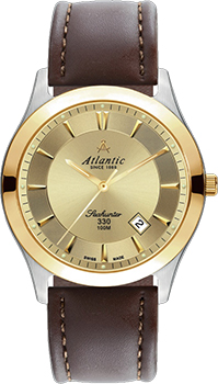 Швейцарские наручные  мужские часы Atlantic 71360.43.31G. Коллекция Seahunter 100
