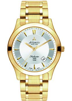 Швейцарские наручные  мужские часы Atlantic 71365.45.21. Коллекция Seahunter 100